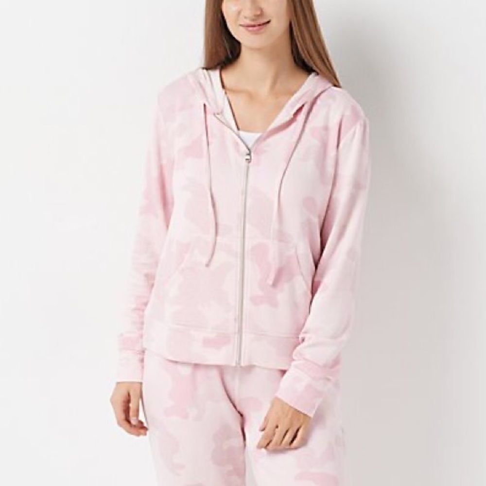 All Worthy Hunter McGrady Print or Solid Zip Front Hoodie